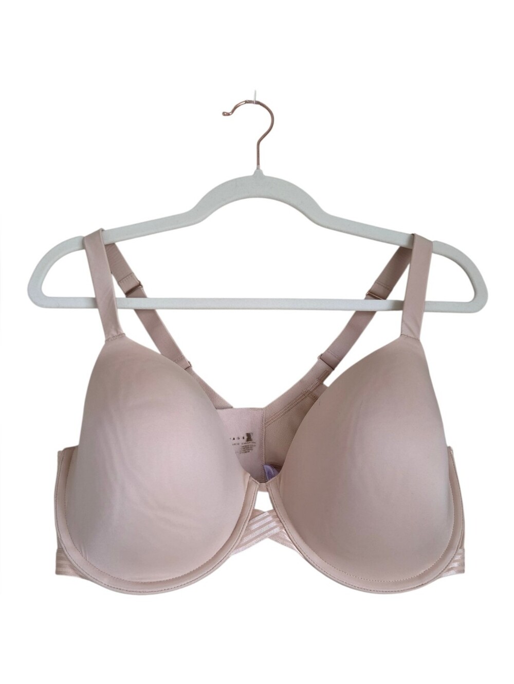 savage X fenty nude microfiber underwire full-coverage bra size 40ddd